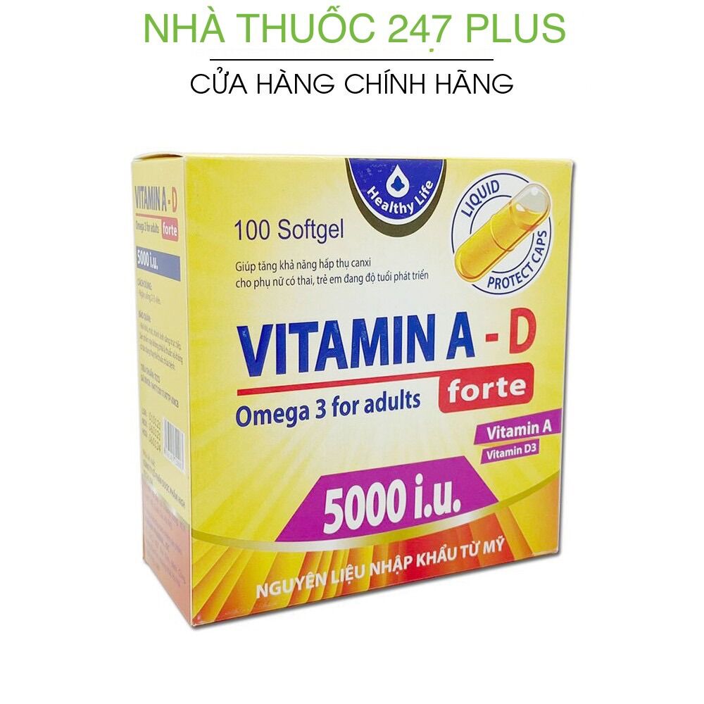 Vitamin A D bổ mắt đẹp da chống lão hoá cực tốt