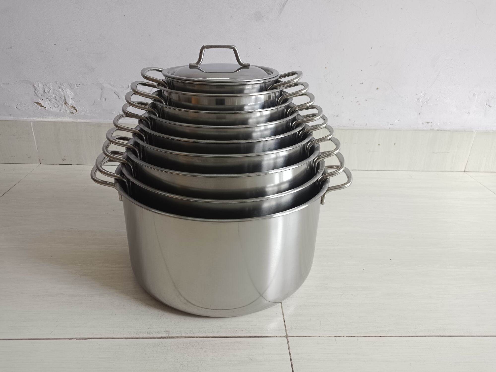 Nồi luộc gà inox 26cm+28cm+30cm+32cm