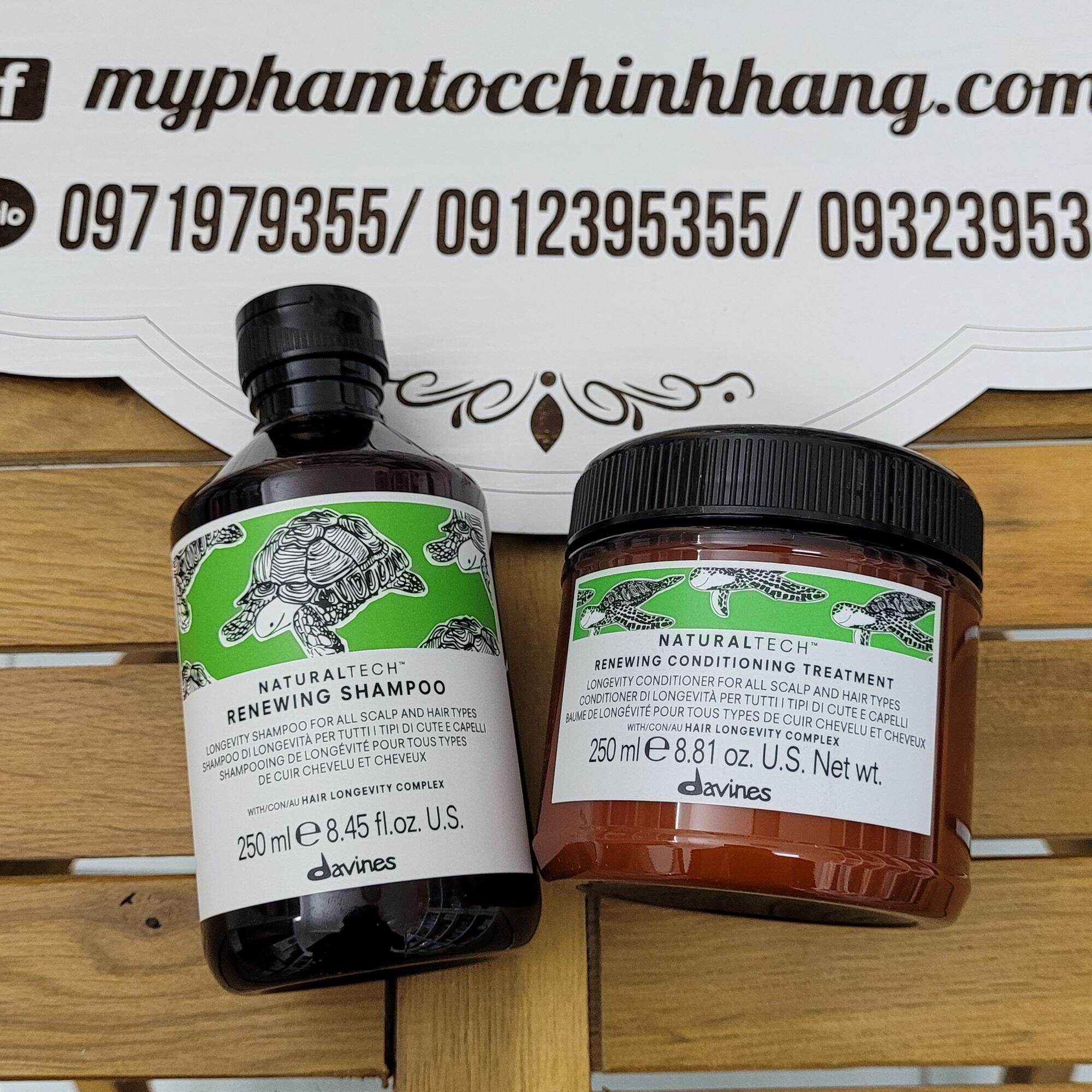 Dầu gội xả trường thọ davines renewing 250ml