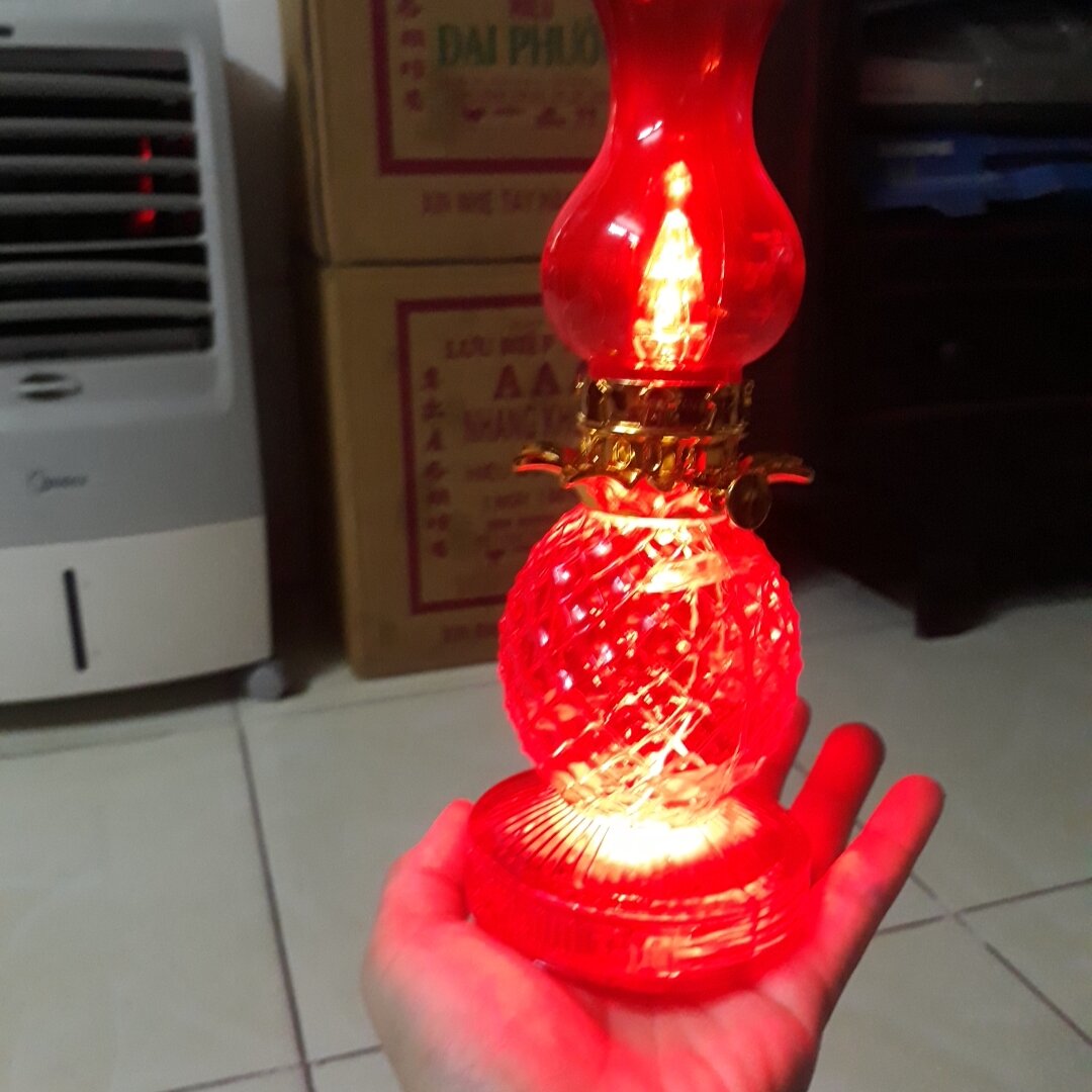 Đèn dầu pin trái  thơm cao 22cm