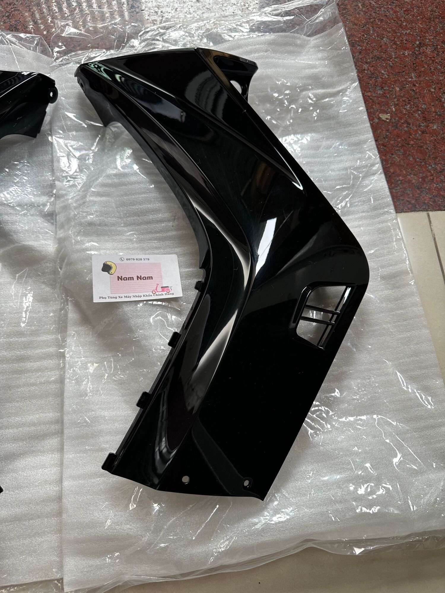 bửng exciter 2006 - 2010 màu đen bóng