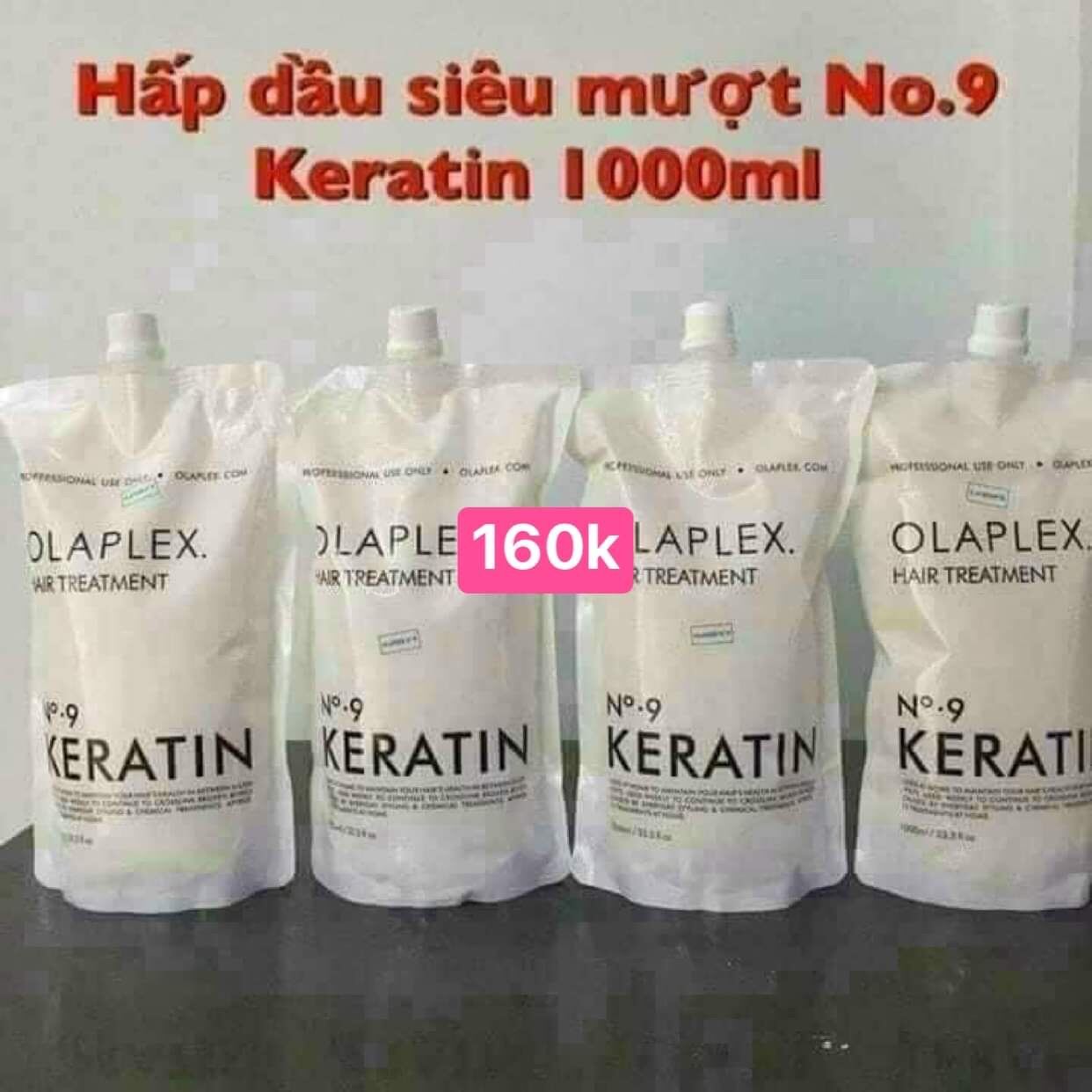 Hấp Keratin Hồi Sinh Tóc Nát Olaplex N9 1000Ml