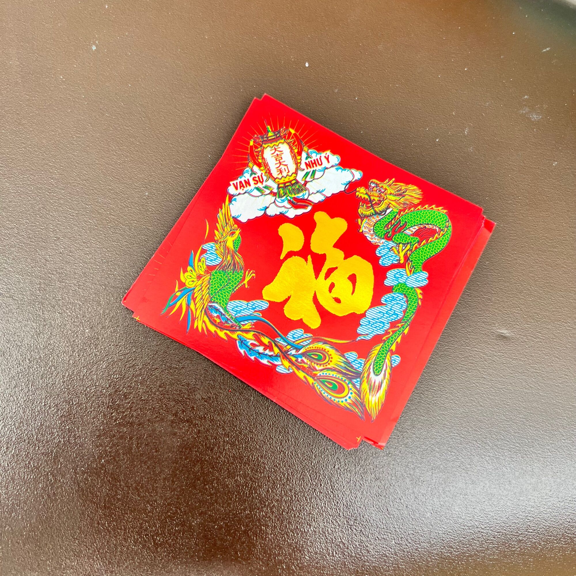 100 dán dưa trang trí tết 7cm