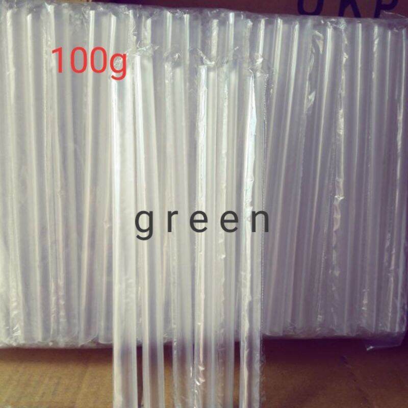 100g Ống hút trà sữa trân châu ống hút sinh tố Bọc Màng Trong