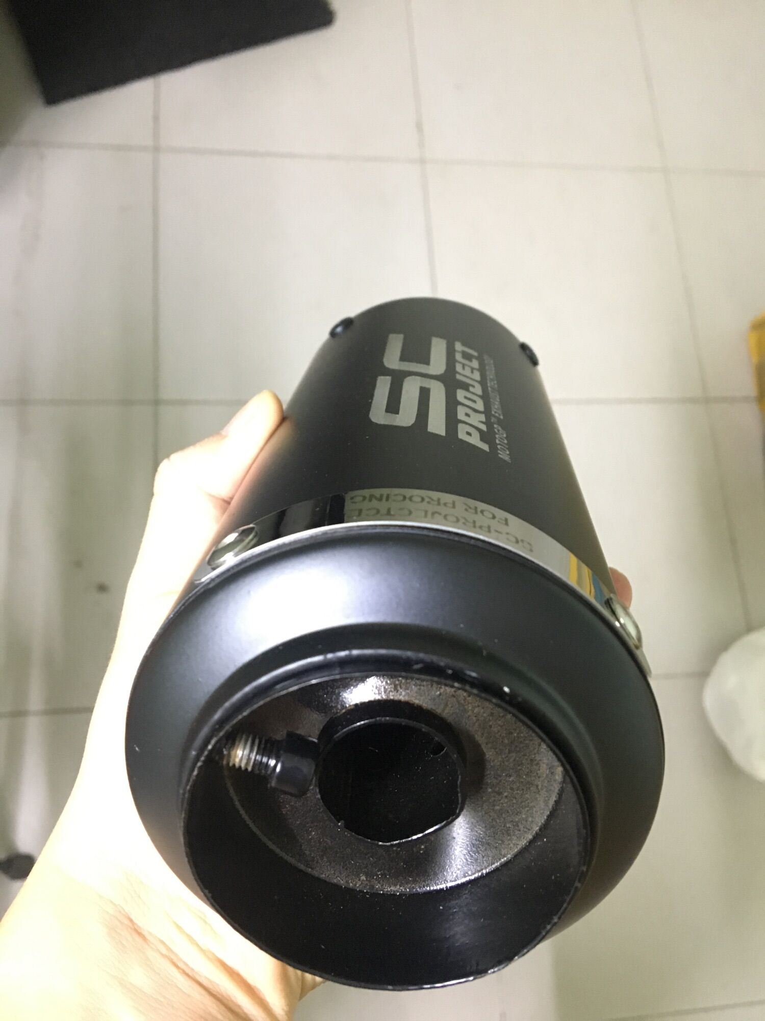 Tiêu ngoài giảm thanh pô độ miệng tròn