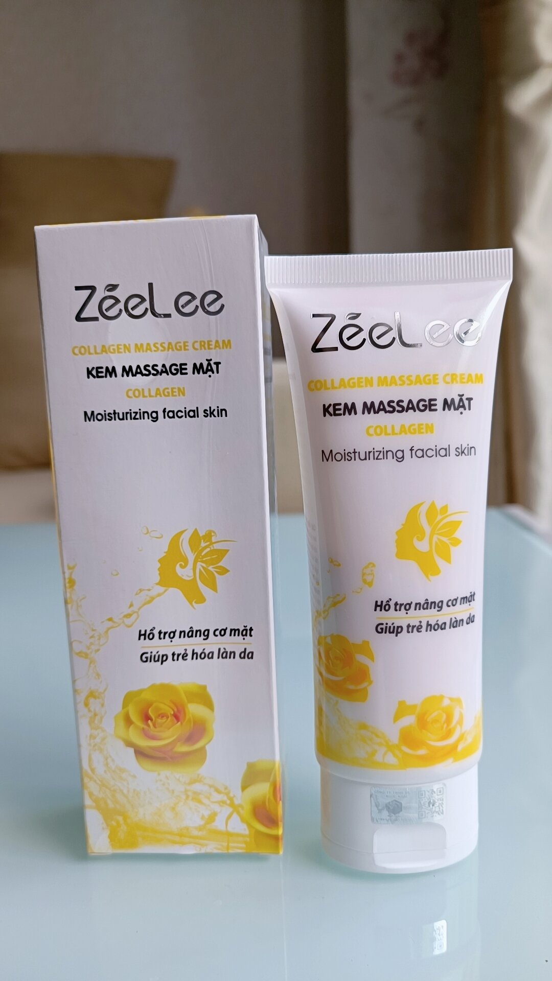 [HCM giảm 40%]KEM MASSAGE MẶT NÂNG CƠ MỊN DA ZEELEE E25
