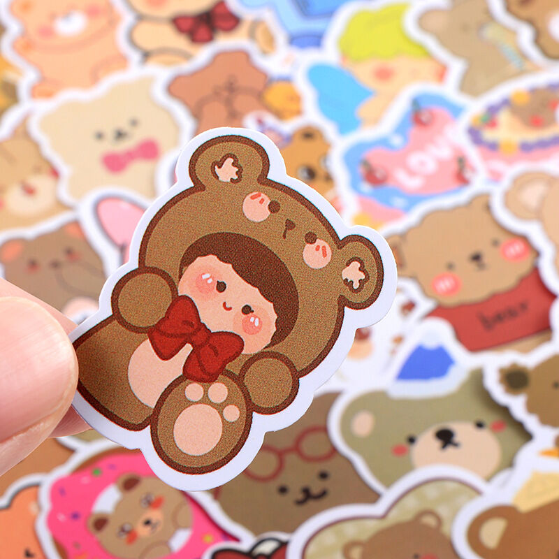 Set 50/100/200 miếng sticker hình dán chống nước