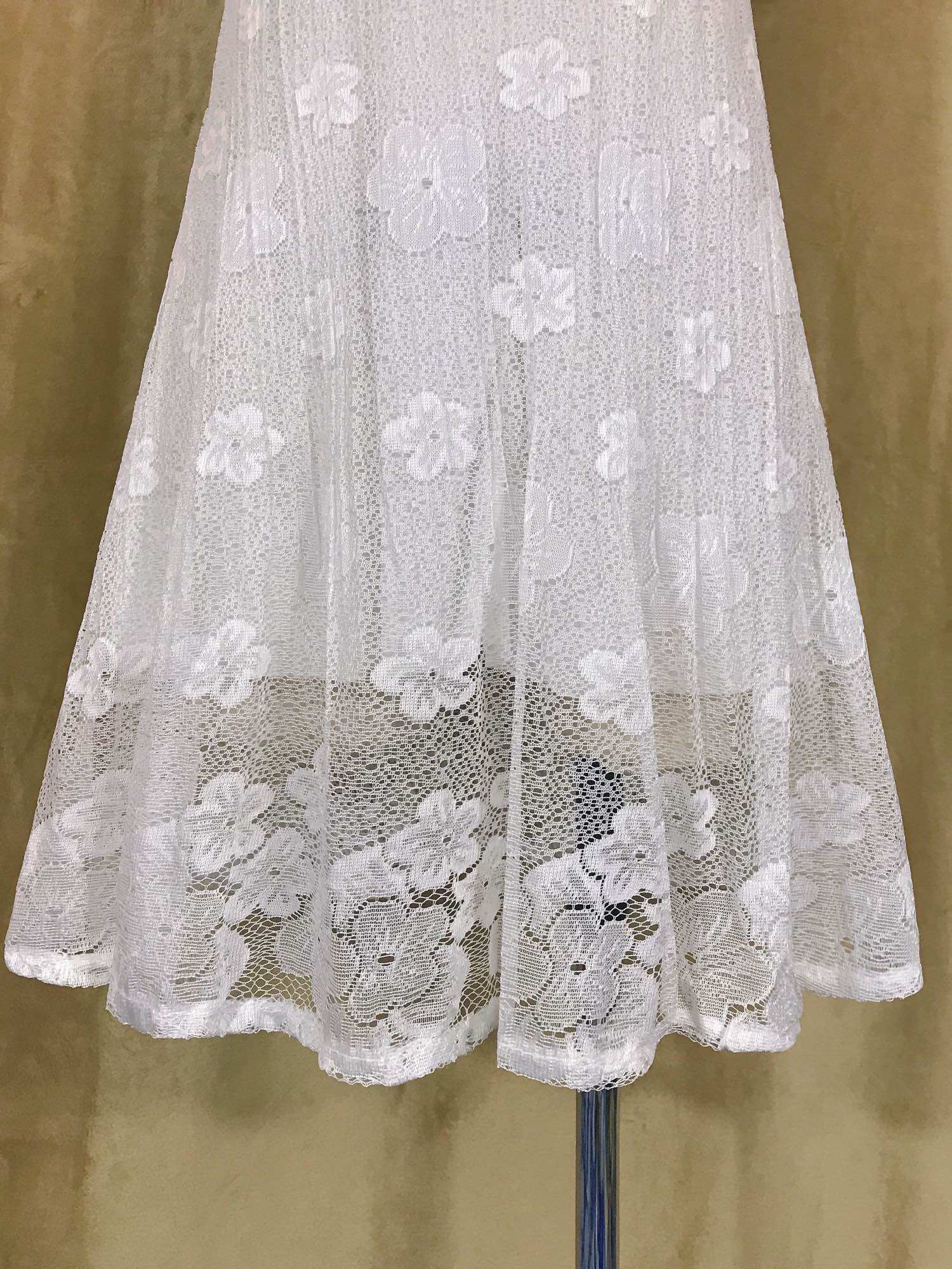 Đầm ren hoa D-976