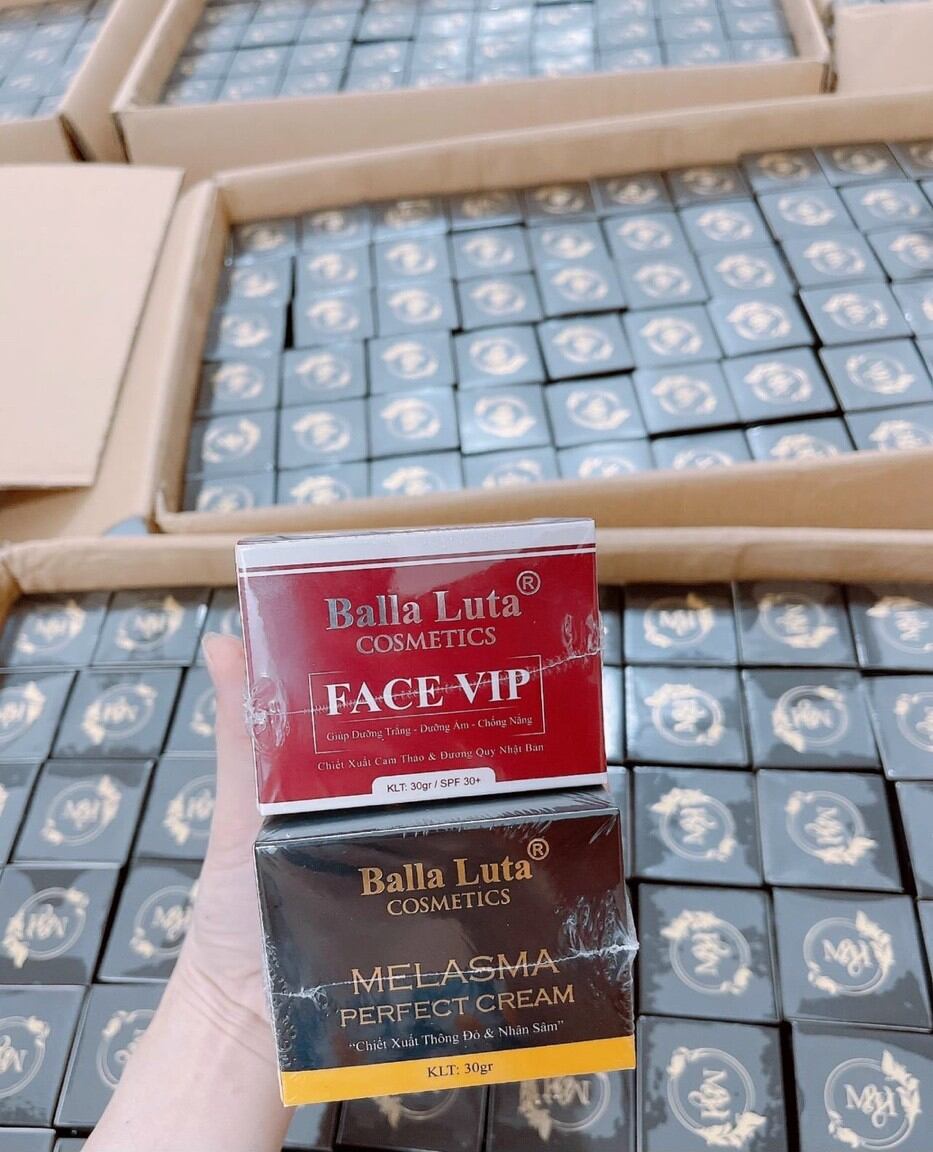 Combo Cao Nám 30gr và Vip Đỏ Balla luta Đánh bay Nám Tàn nhang đồi mồi