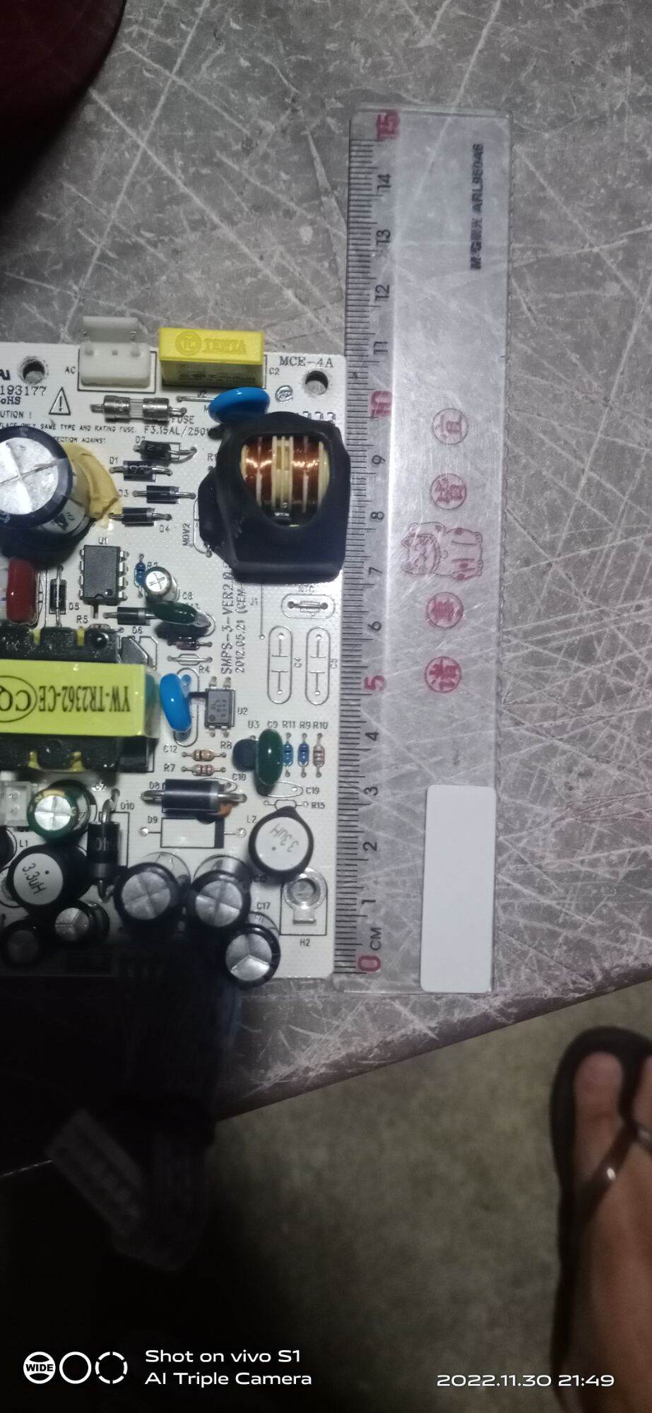 Nguồn 3 đầu ra 5V 12V 22V 24V