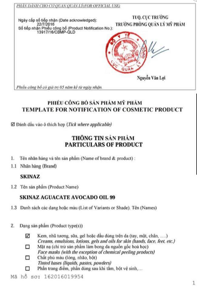 Tinh Chất Bơ 99.6% Skinaz + Quà Tặng