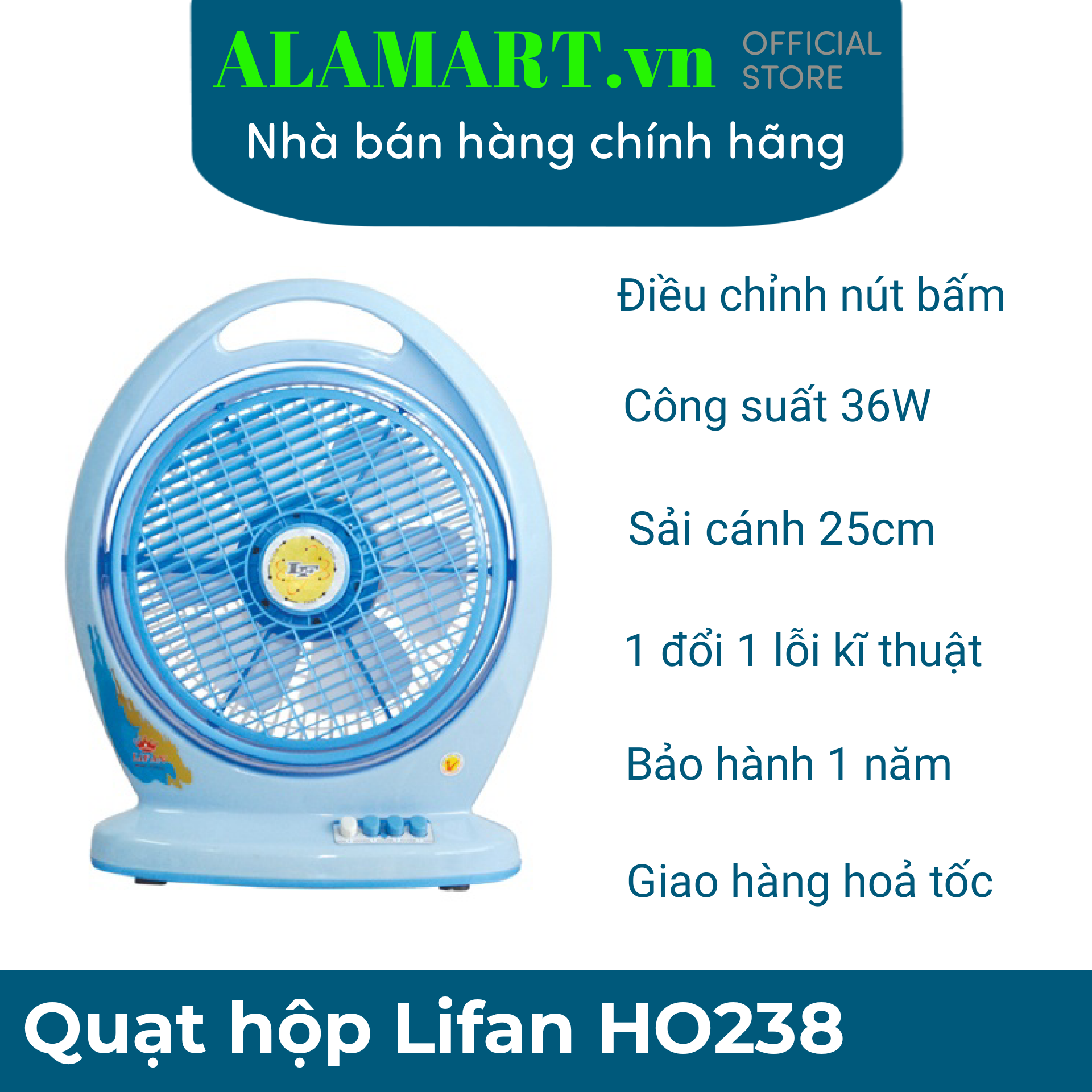 QUẠT HỘP LIFAN HO-238