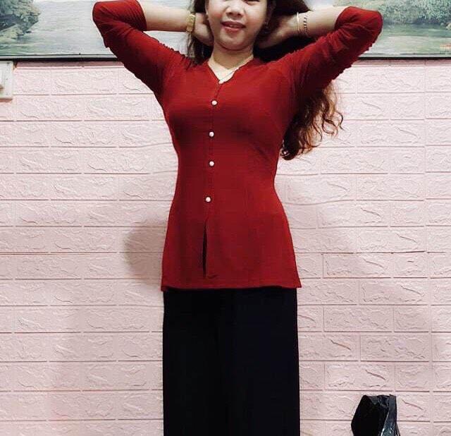 áo bà ba trơn may sẵn size to (60_70kg) mặc vừa
