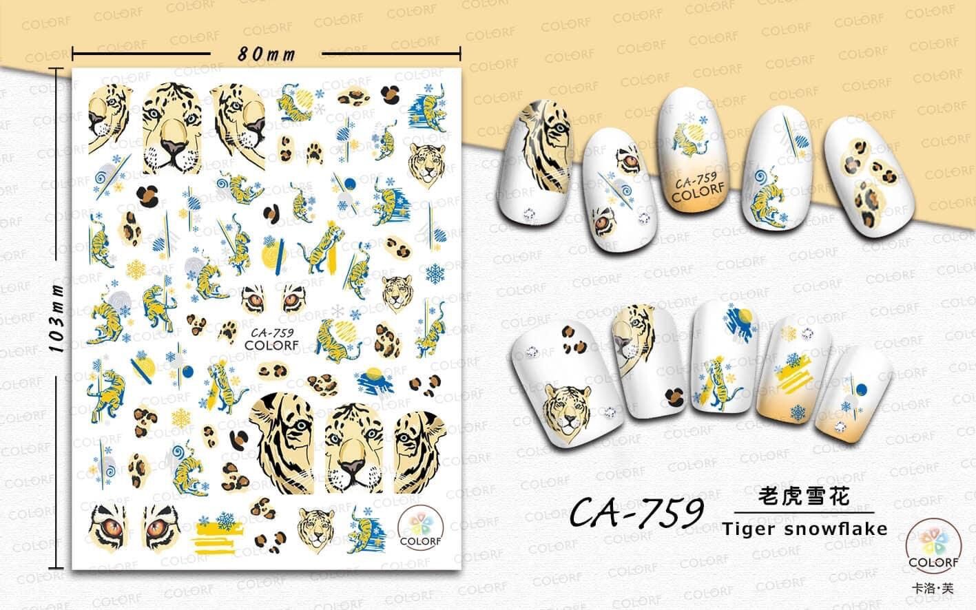 Sticker hổ tết 2022