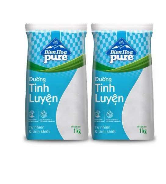 Đường túi pure biên hòa 1kg-tuh