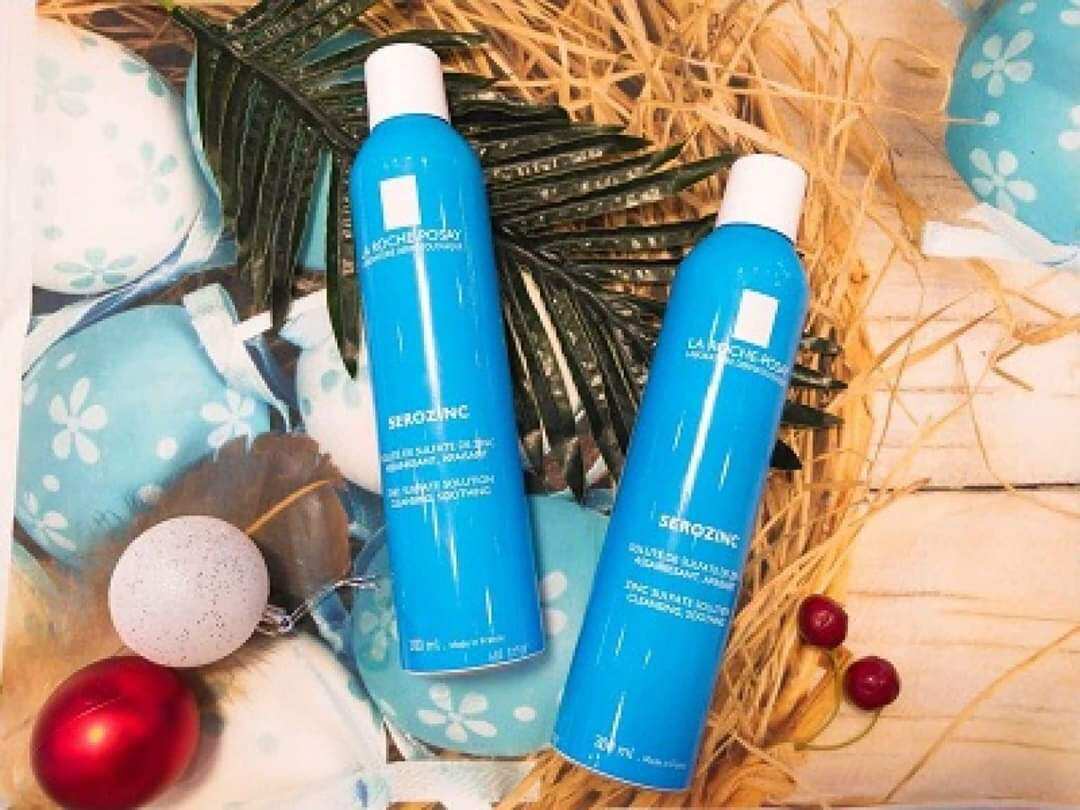 Xịt khoáng Laroche Posay Serozinc làm sạch giảm bóng nhờn 150ml/300ml