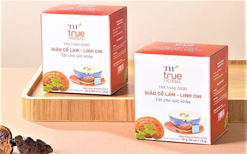 Trà thảo dược giảo cổ lam - linh chi