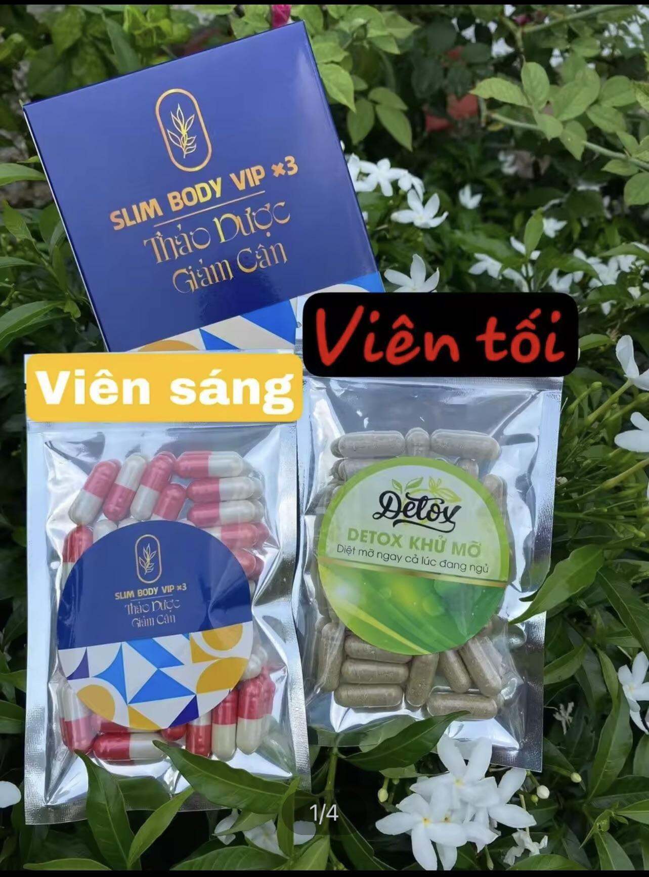 SLIM BODY VIP X3 -Giảm Cân Diệt Mỡ Bụng An Toàn không tác dụng phụ