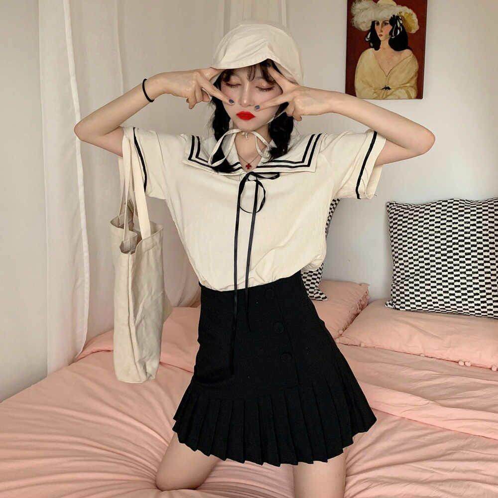 [HCM]Áo sơ mi thủy thủ siêu siêu xinh