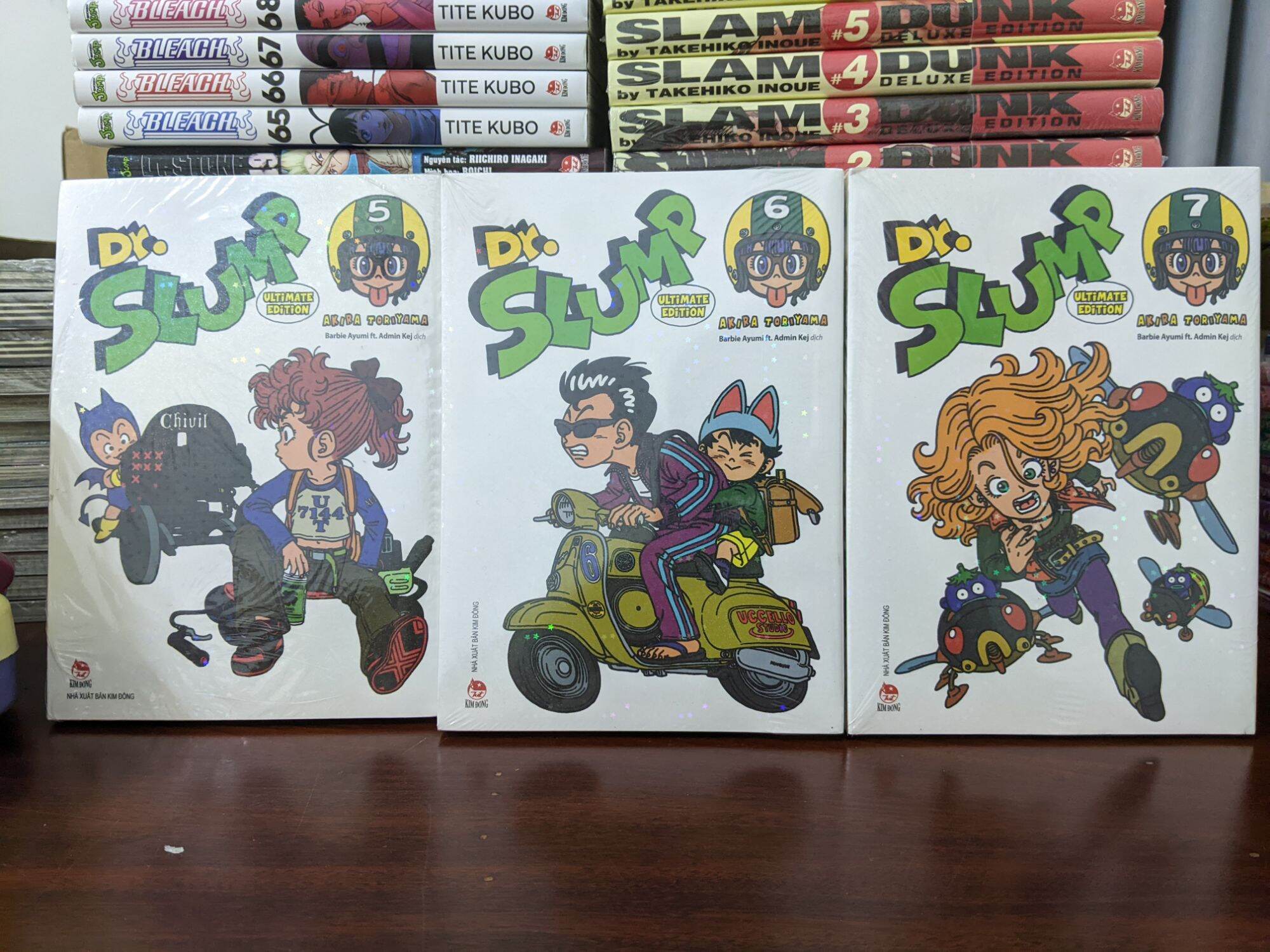 Dr.slump 5-6-7 nguyên seal