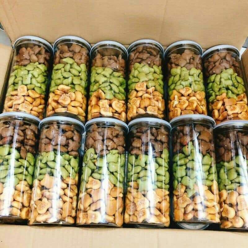 [HCM]Bánh Gấu Nhân Kem Hủ 430gr