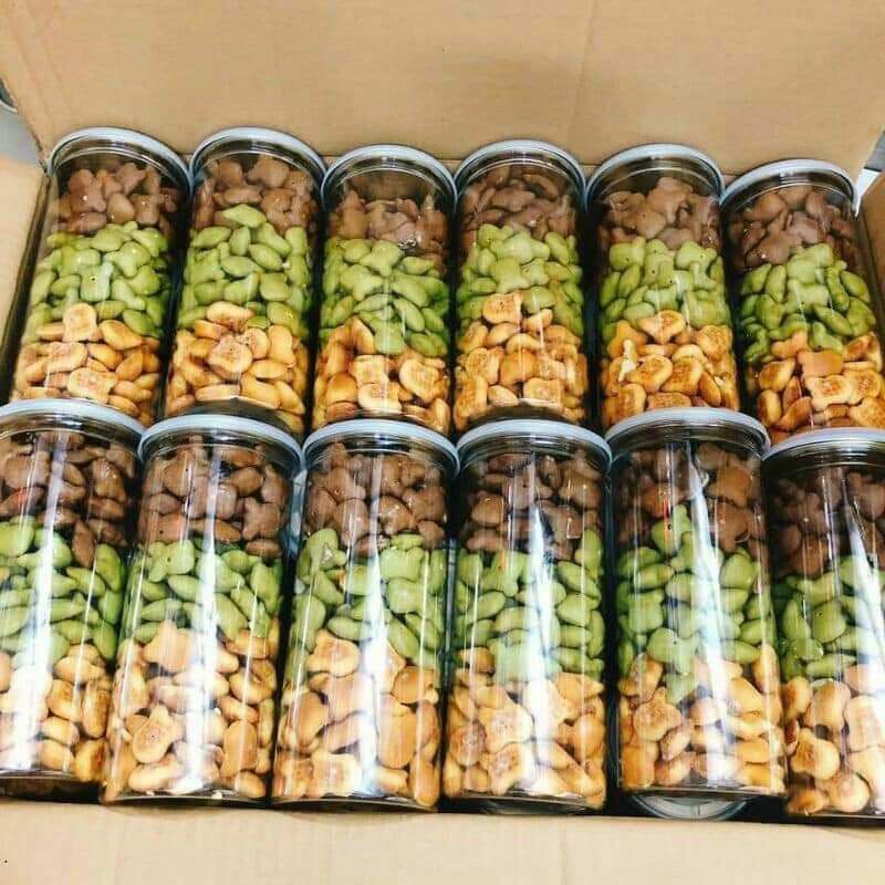 Bánh Gấu Nhân Kem Hủ 430gr