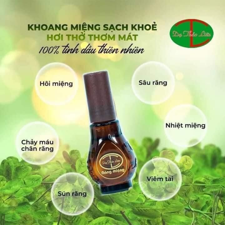 [HCM]tinh dầu răng miệng dạ thảo liên 20ml+QUÀ.