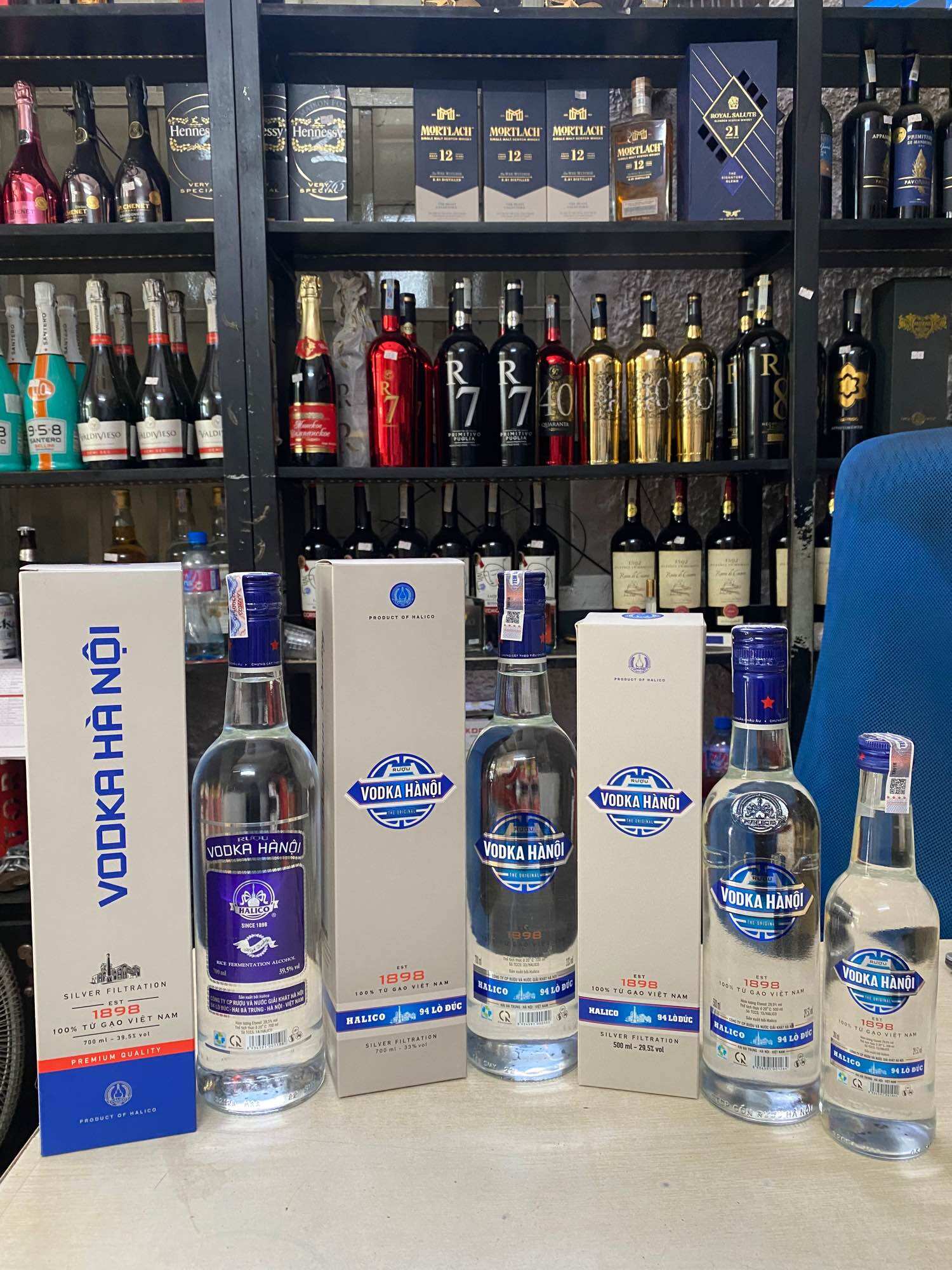 Vodka Hà Nội Lớn 39.5% 700ml