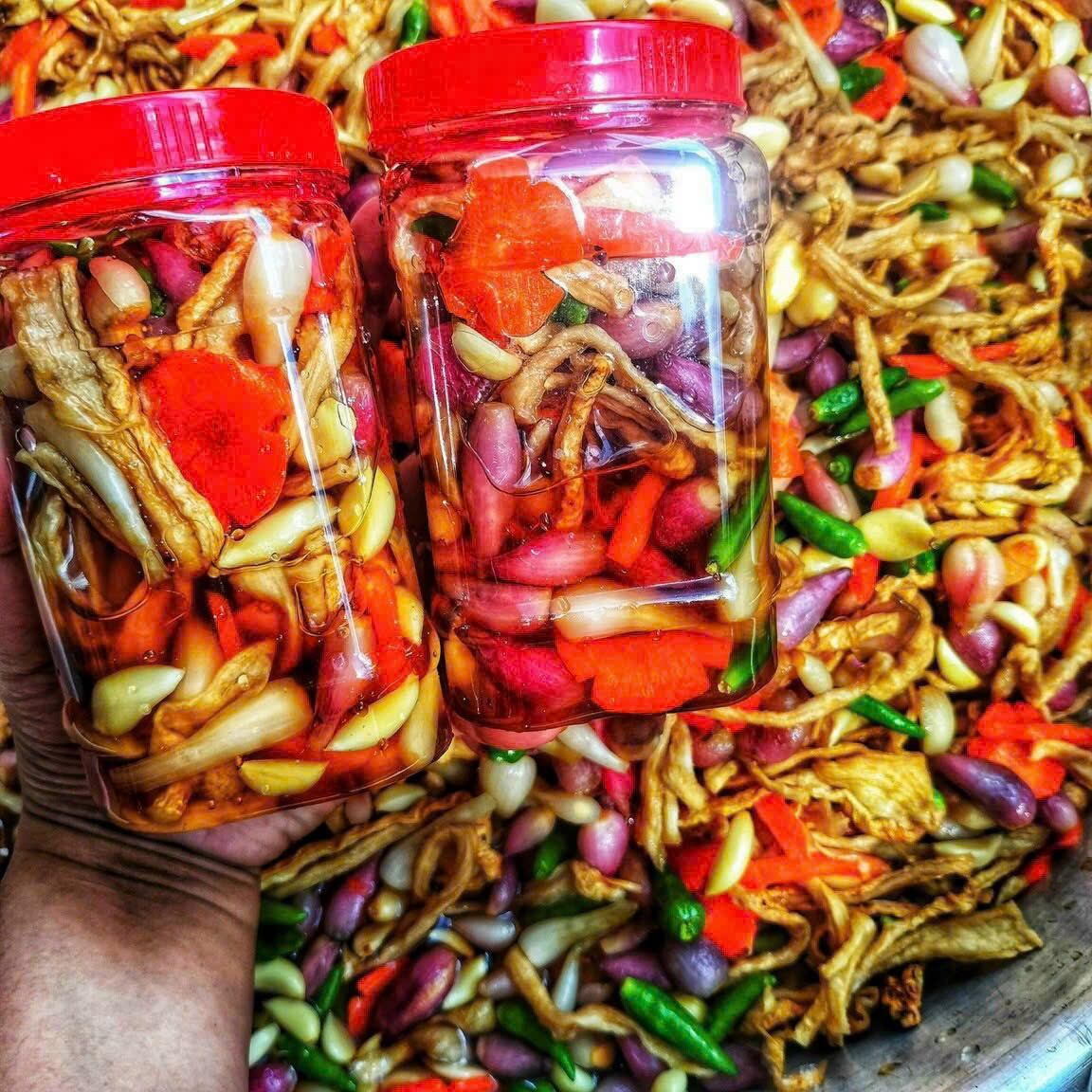 Dưa món hành tím củ kiệu