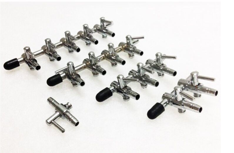Van inox chia oxy hồ cá cảnh 1 2 3 đầu