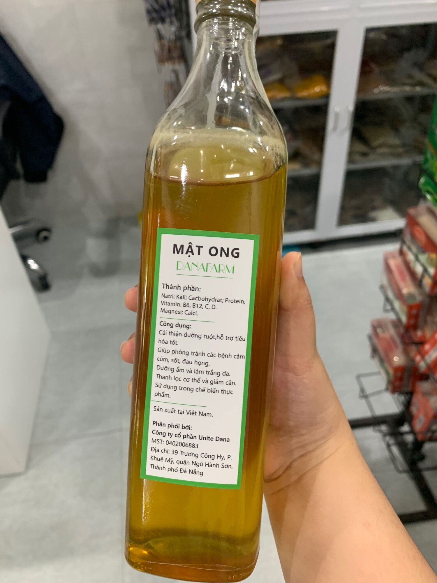 #danafarm wild flower honey- mật ong hoa rừng nguyên chất 600ml