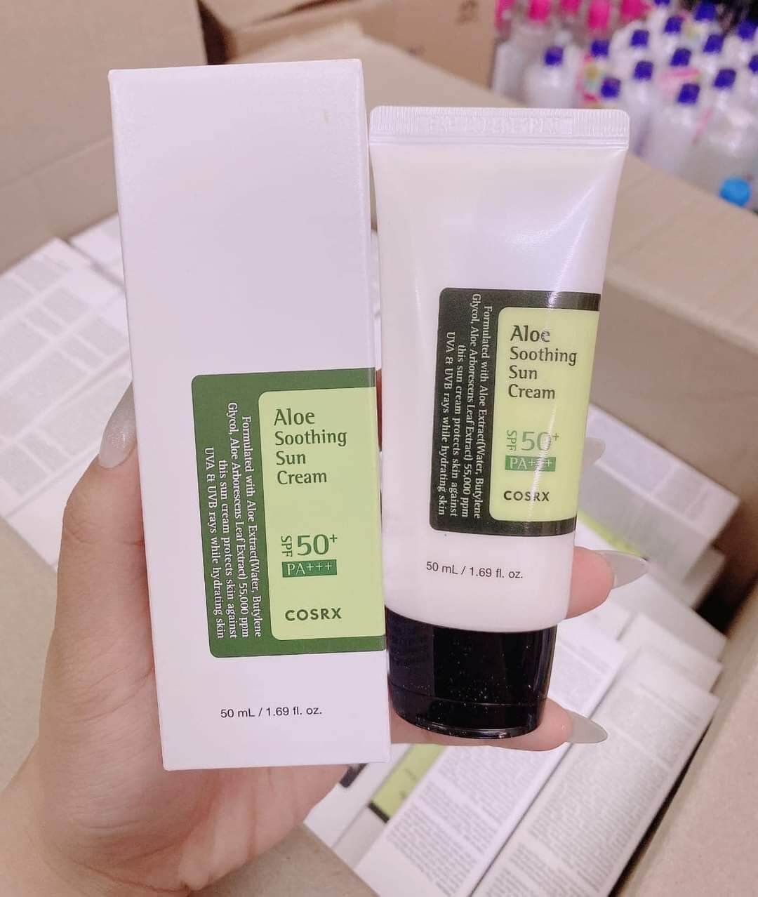 Kem Chống Nắng Cosrx Aloe Soothing Sun Cream Spf50 Pa+++