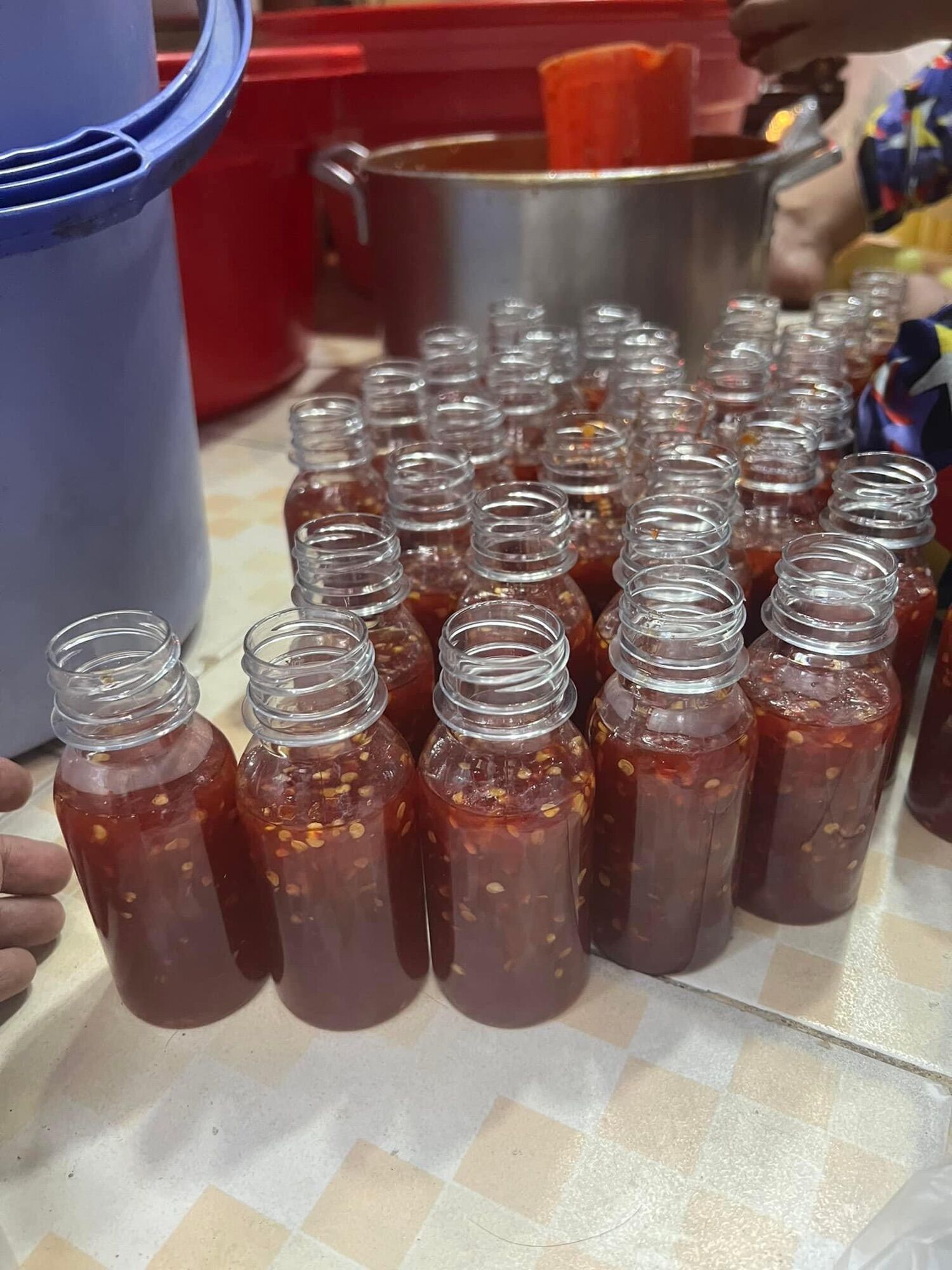 Nước sốt tắc chấm bánh tráng