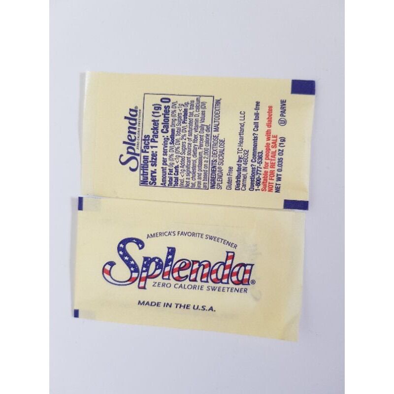 (Tách lẻ) đường ăn kiêng Splenda 100 gói của Mỹ