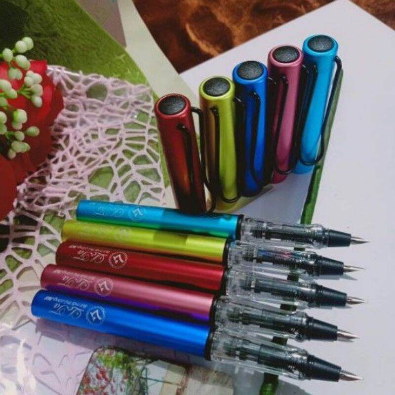 Bút máy Leta 368 ngòi Lá tre kim tinh – bút Calligraphy bút viết chữ nghệ thuật tự tạo.Giao ngẫu nhiên màu
