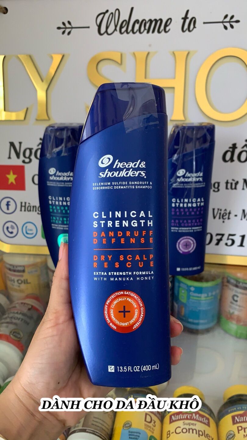 Dầu gội Head & Shoulders Clinical Strenghth Mỹ