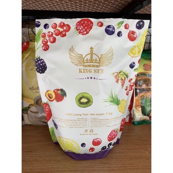 Bột Trà Sữa Hương Khoai Môn King 1kg