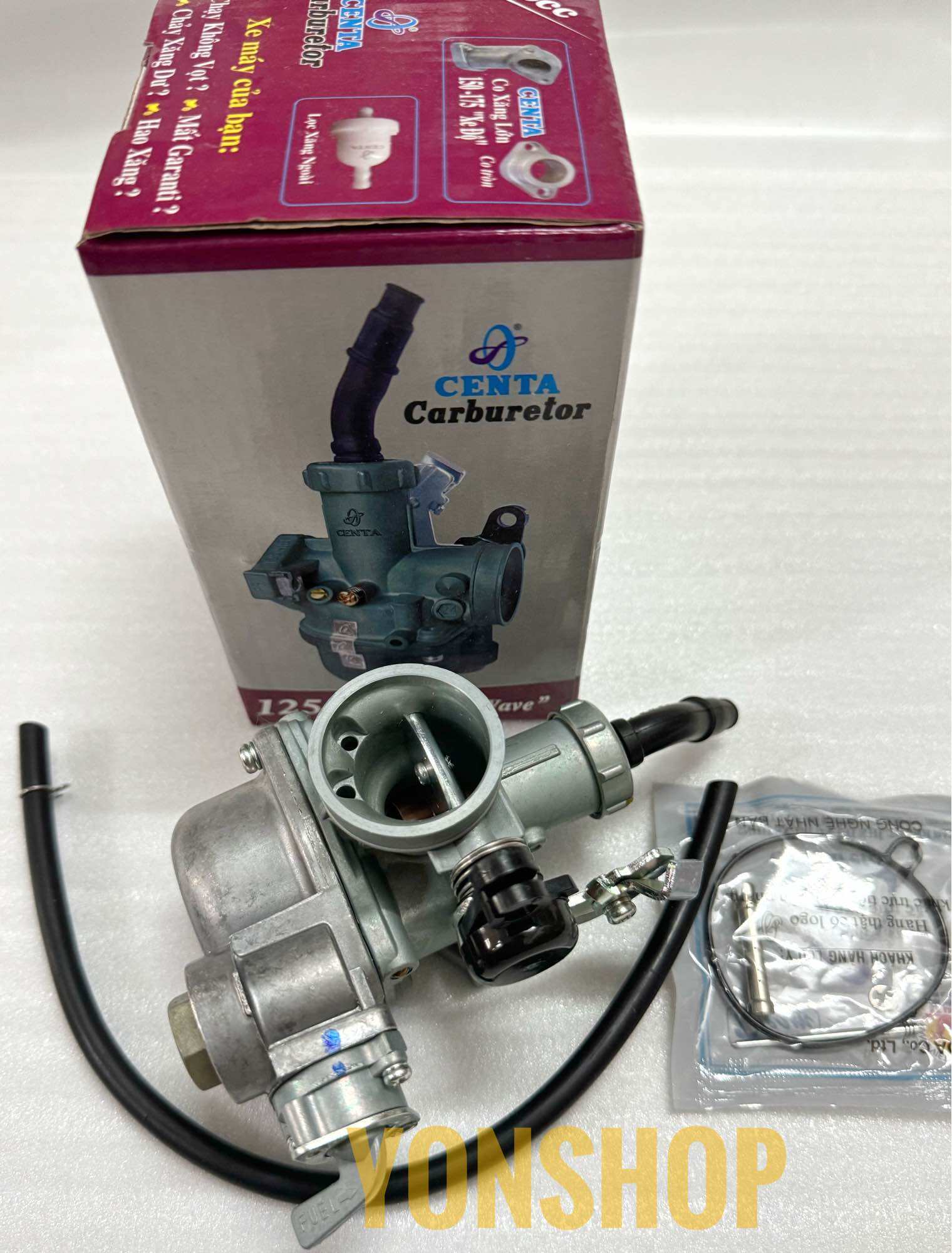 ￼Bình Xăng Con 125 Dùng Cho Dream, Wave Nhỏ (2002 - 2004) Hiệu Centa
