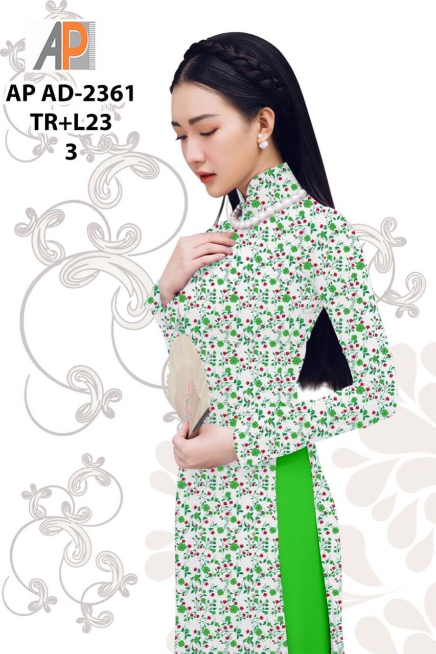 [HCM]Vải áo dài hoa nhí