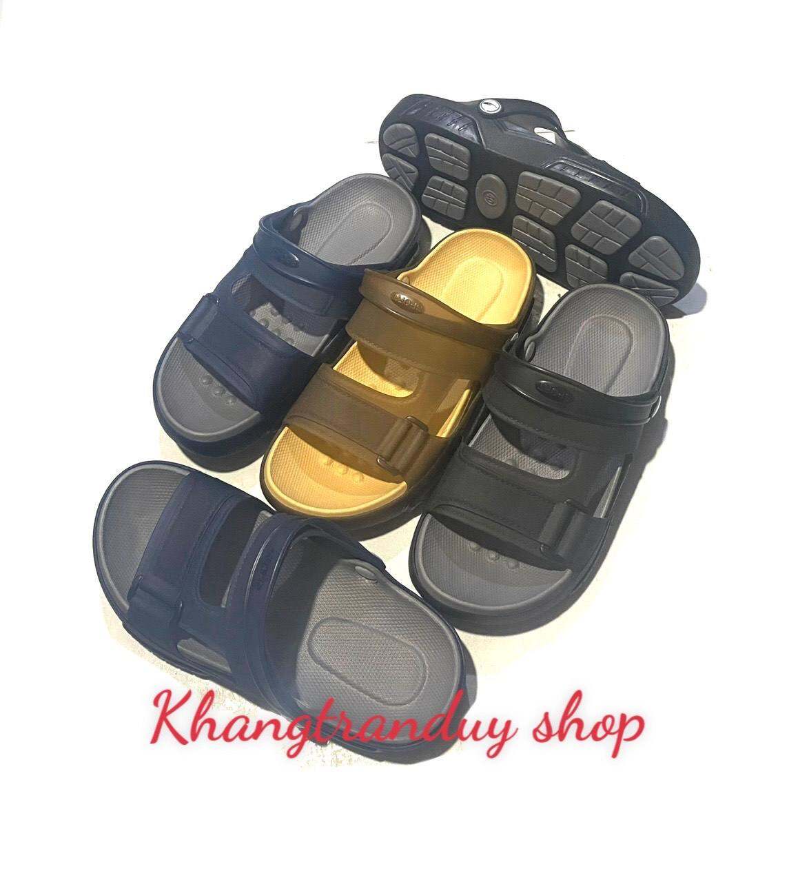 DÉP NHỰA NAM QUAI NGANG MỀM ÊM SIZE 40-44