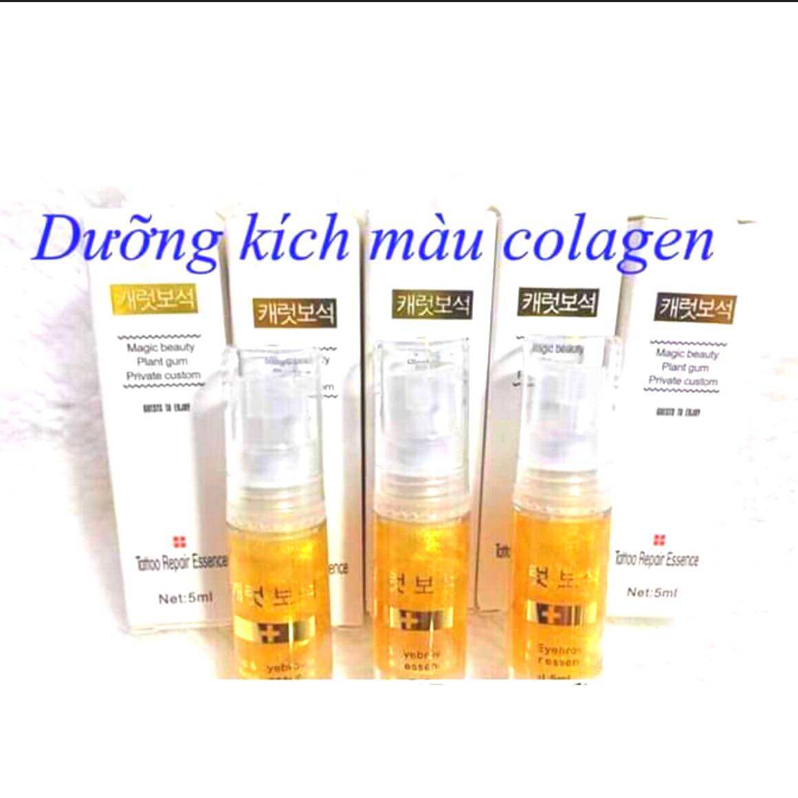 Dưỡng vàng collagen dùng sau phun môi