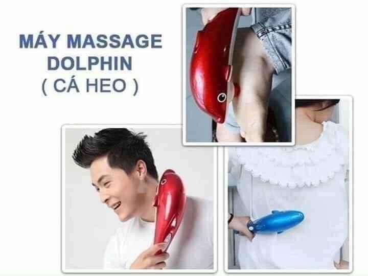 MÁY ĐẤM LƯNG MASAGE CÁ HEO