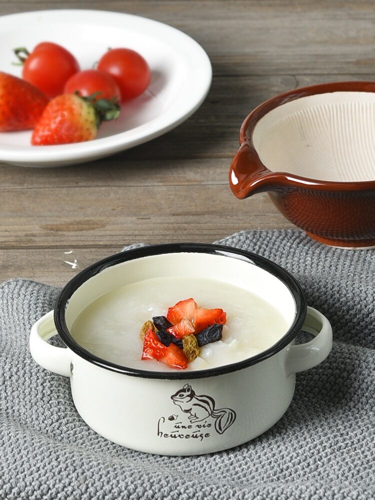 Elephant Has Secret Japanese Style Ceramic Grinding Bowl Kitchen Mash Artifact Garlic Press Mashed Garlic Grinding Sesame Grinder