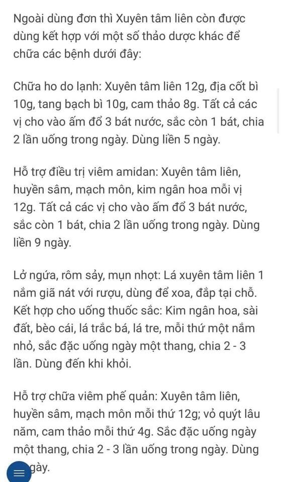 Xuyên tâm liên hàng chuẩn 1kg