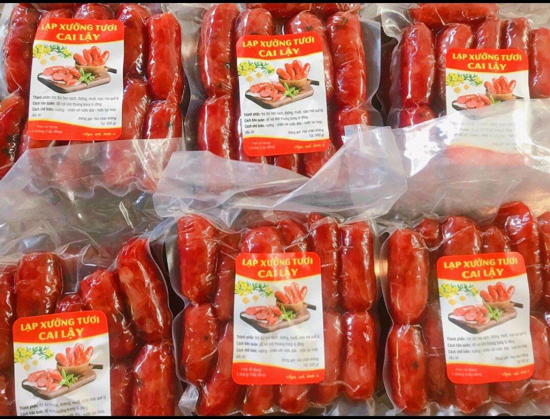 [HCM]500GR LẠP XƯỞNG TƯƠI CAI LẬY