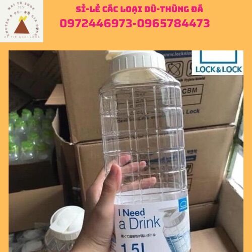Bình nước nhựa lock &lock 1 lít