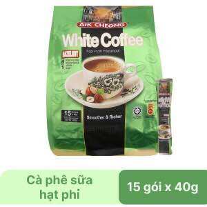 Cà phê sữa Aik Cheong White Coffee hazelnut 600g
