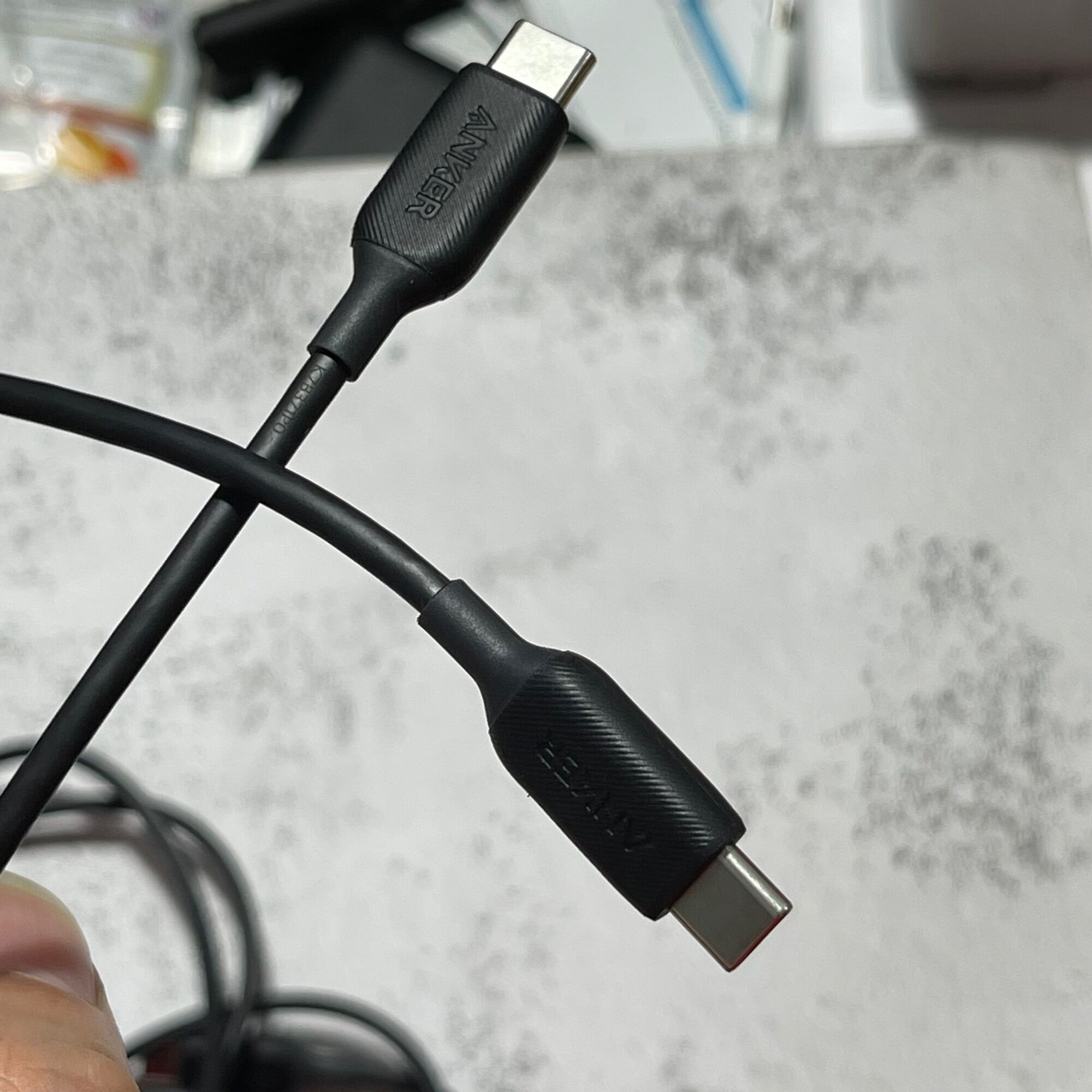 Cáp Anker Type C to Type C 60W A8852/A8853