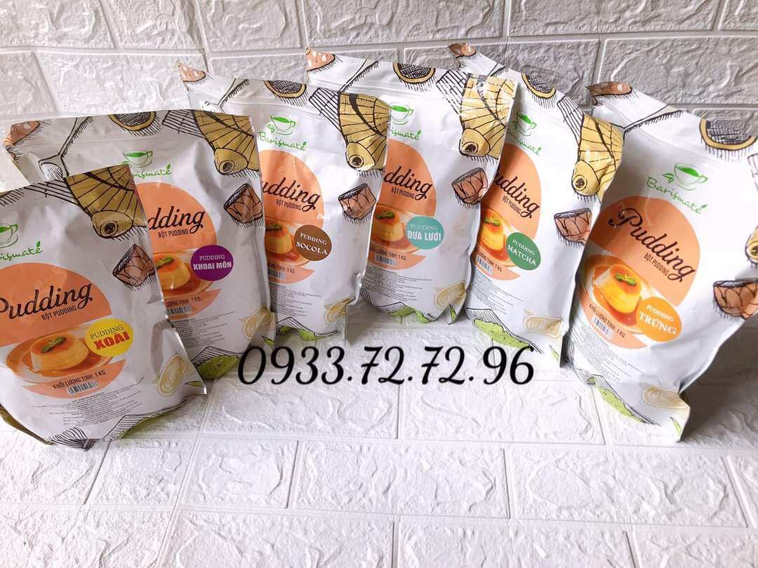 Bột Pudding Barismate vị XOÀI 500G