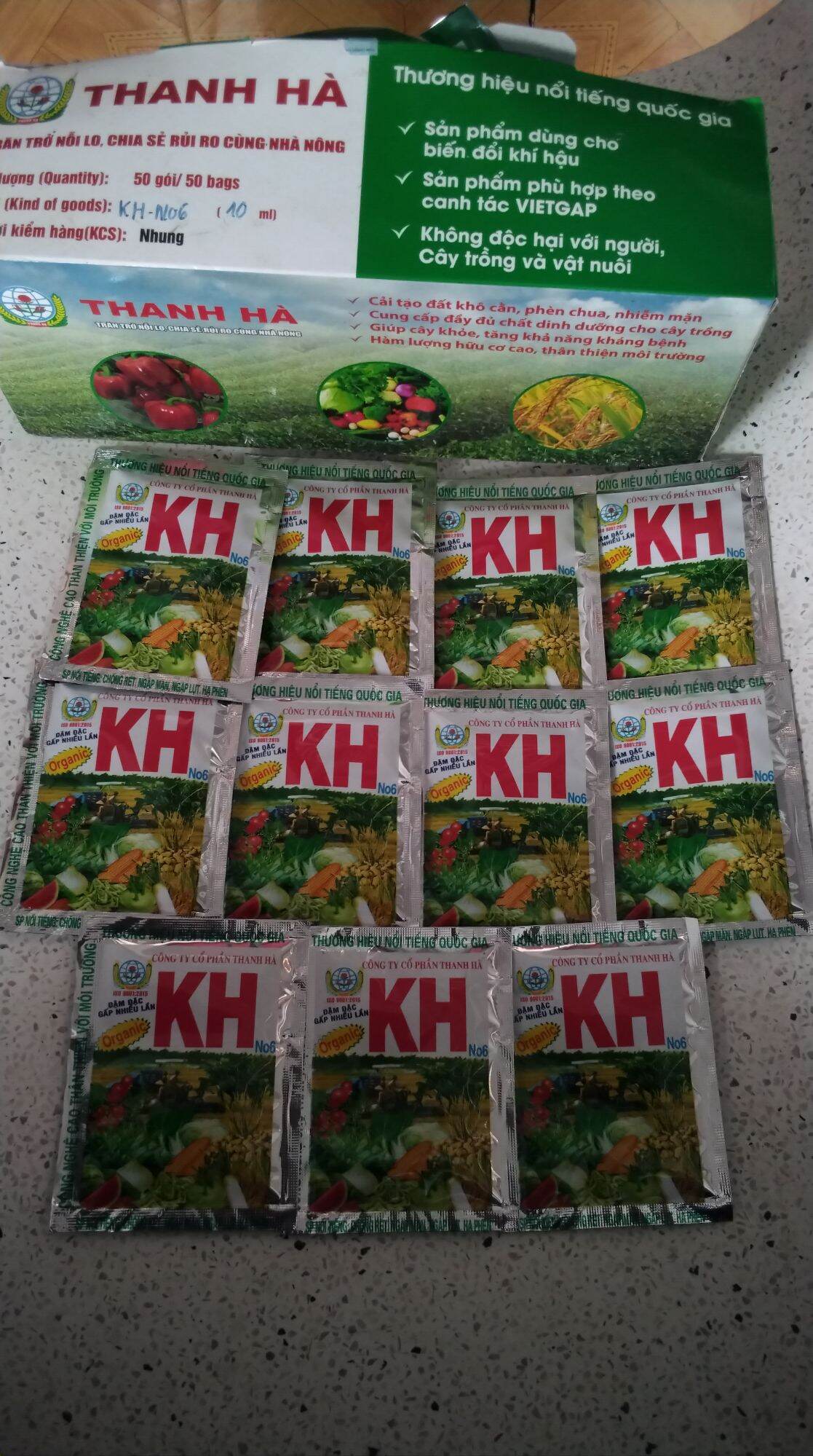 Phân bón hữu cơ sinh học KH